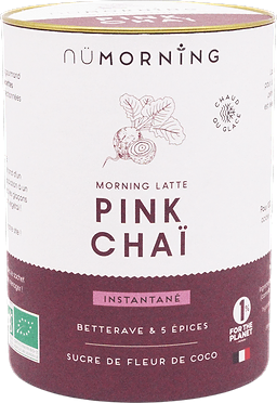 Pink Chai Beet 5 Spice Latte