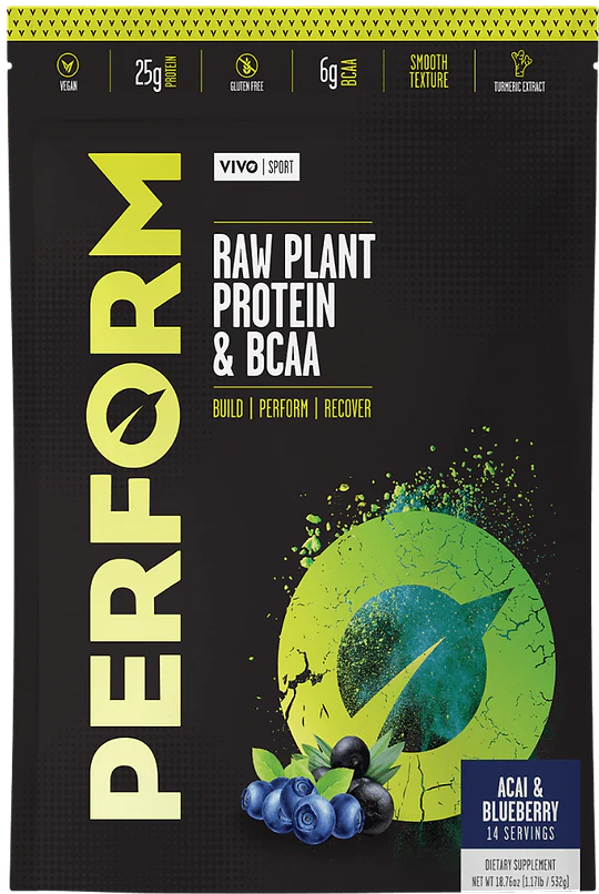 Raw Plant Protein & BCAA Acai Blueberry