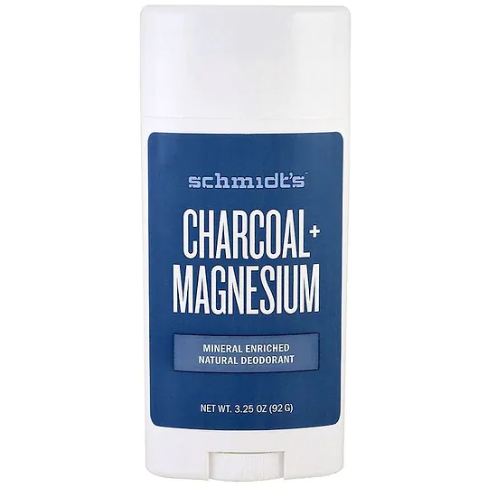 Natural Deodorant Stick Charcoal + Magnesium
