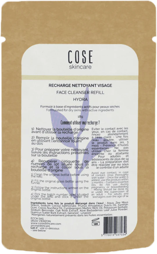 Recharge Nettoyant Visage Hydra