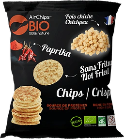 No Fry Chickpea Paprika chips Organic