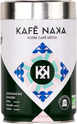 Café Détox Honduras Capsules Biodégradable Boite