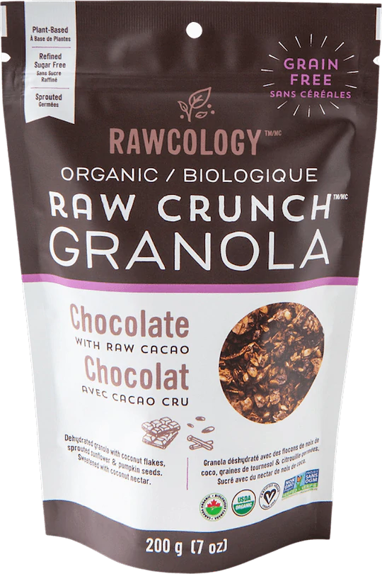 Raw granola met Kokosnoot Chocolade Keto