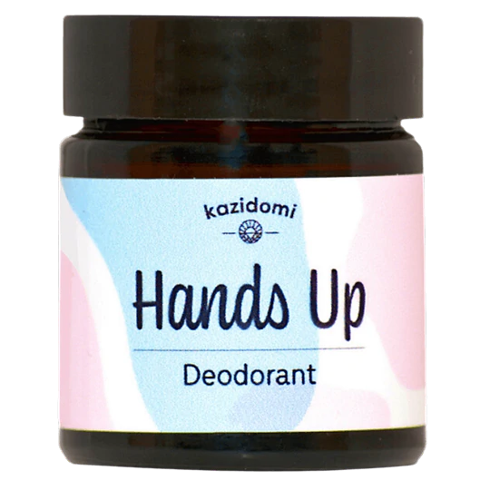 100% natural deodorant Hands Up