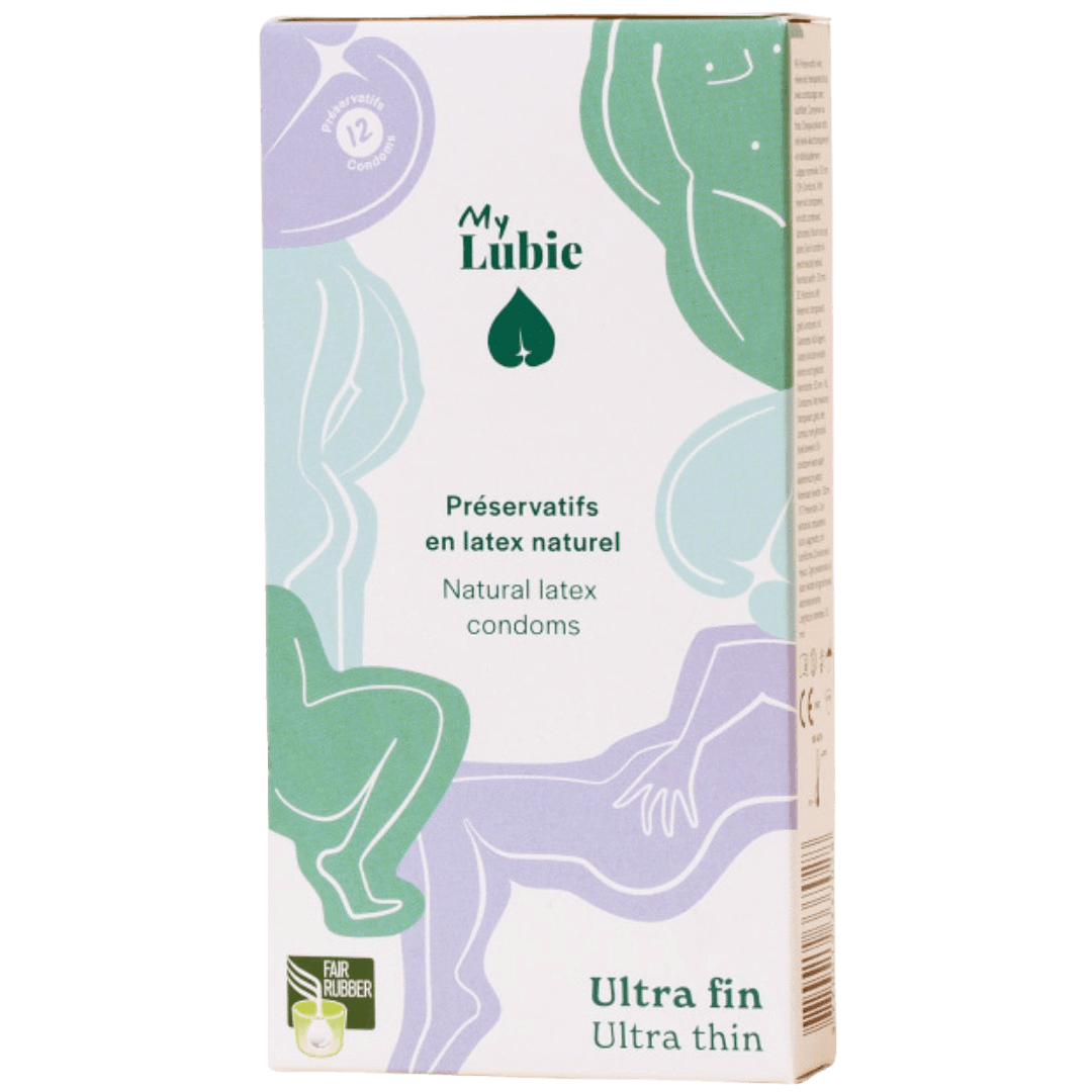 Préservatifs en Latex Naturel de My Lubie - Ultrafins - Cleans & Equitables  - Incenza