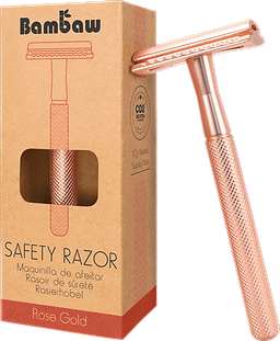 Safety razor metal pink