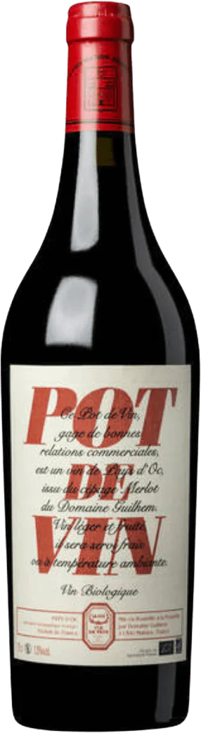 Vin Rouge - Pot de vin Merlot