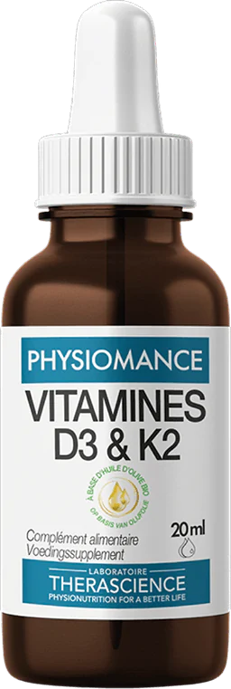 Physiomance Vitamins D3 & K2