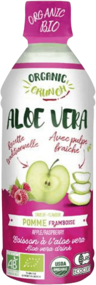 Aloe Vera Drink Apple Raspberry