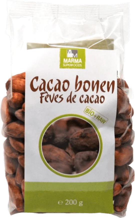 Ruwe cacaobonen