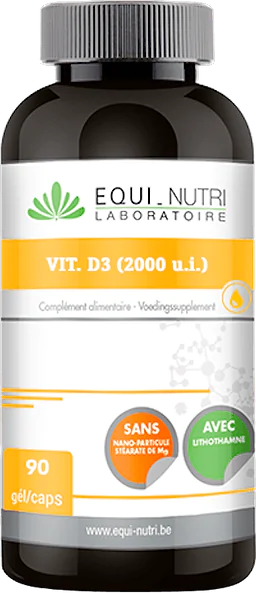 Vitamin D3 2000 U.I. 90 Capsules