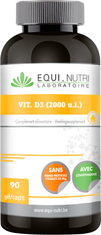 Vitamin D3 2000 U.I. 90 Capsules