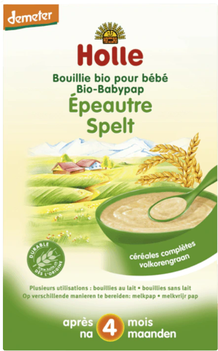 Spelt porridge for babies top