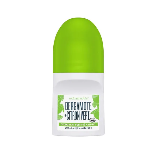 Natural Roll On Deodorant Bergamot & Lime