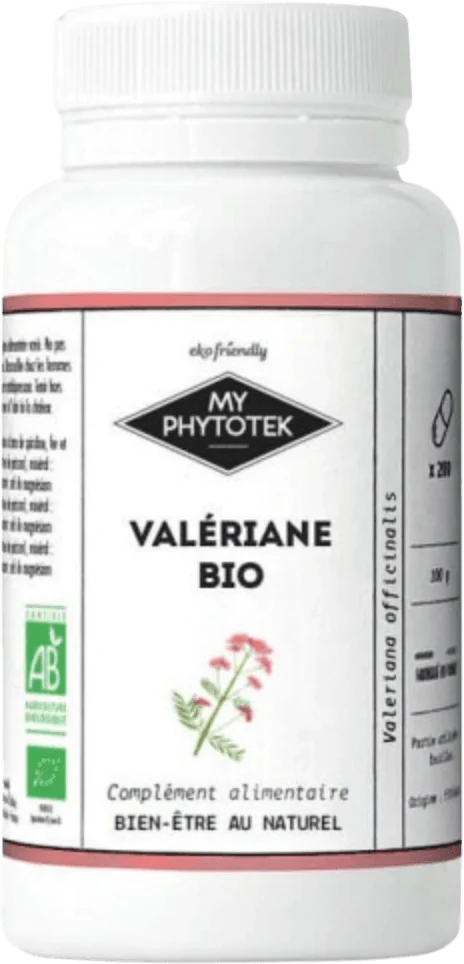 Valerian 200 capsules Organic