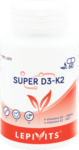 Super D3 + K2 60 Gélules