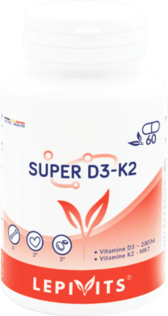 Super D3 + K2 60 Gélules