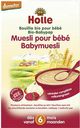 Bouillie Muesli pour Bébé + 6 mois