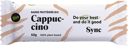 Cappuccino veganistische proteïnereep