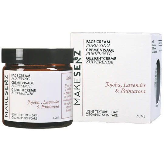 Purifying Jojoba Moisturizing Face Cream - Mixed to Greasy Skin Organic