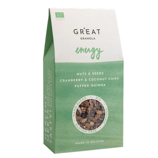 Granola Energy Seeds & Nuts Gluten Free Organic