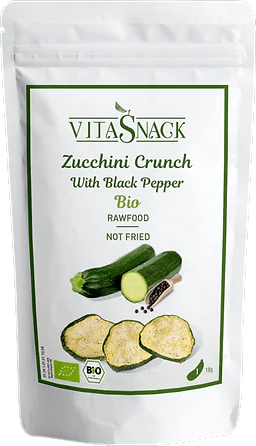 Crispy Vegetables Zucchini Black Pepper