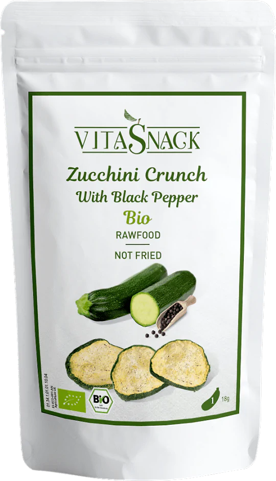 Crispy Vegetables Zucchini Black Pepper