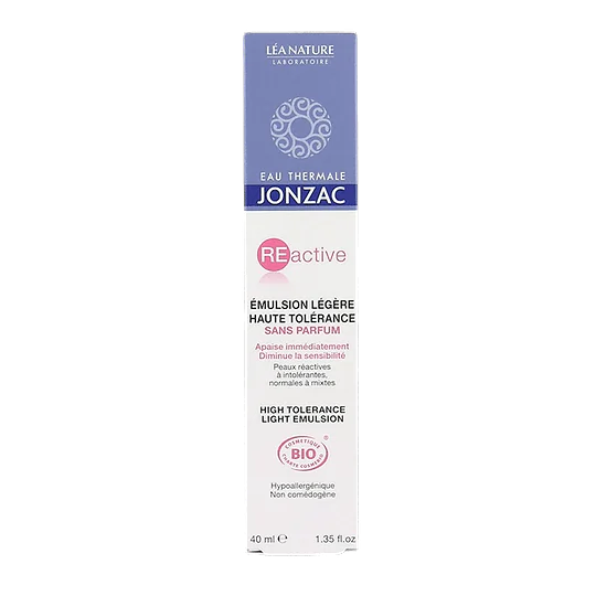 Jonzac - Reactiverend Lichte Emulsie met hoge tolerantie 40 ml