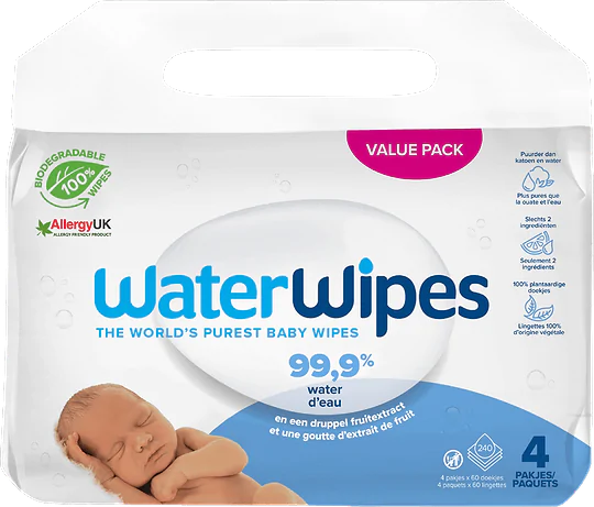 Water Baby Wipes with Grapefruit Exctract Organic