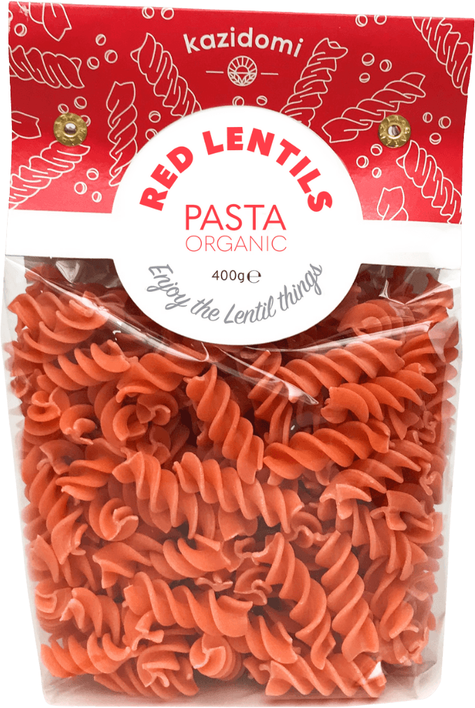 Red Lentils Pasta Gluten Free