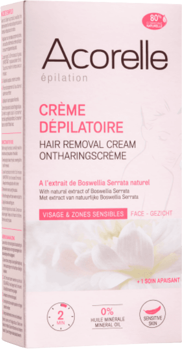 Crème Dépilatoire Visage & Zones Sensibles