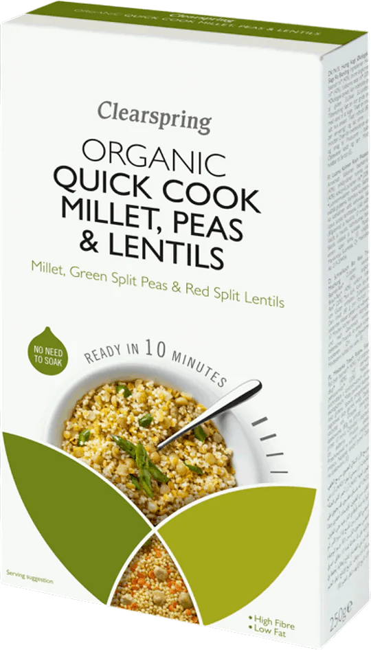 Quick Cook Millet Peas & Lentils Organic