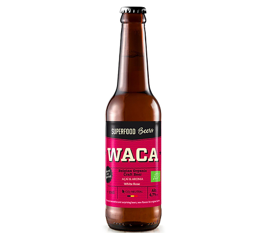 Organic Belgian White Beer with Waka Organic