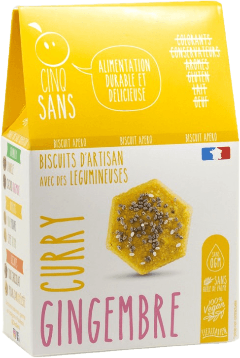Ginger Curry Crackers