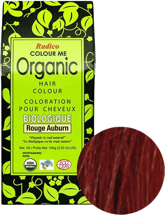 coloring auburn red Organic