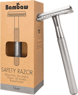 Safety razor silver