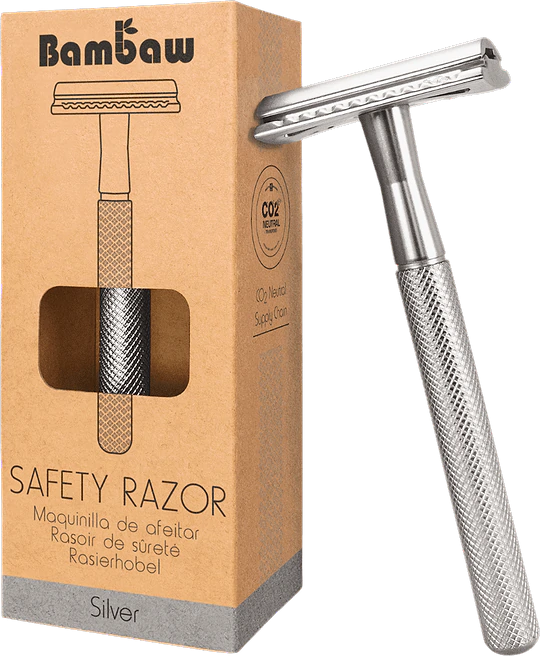 Safety razor silver