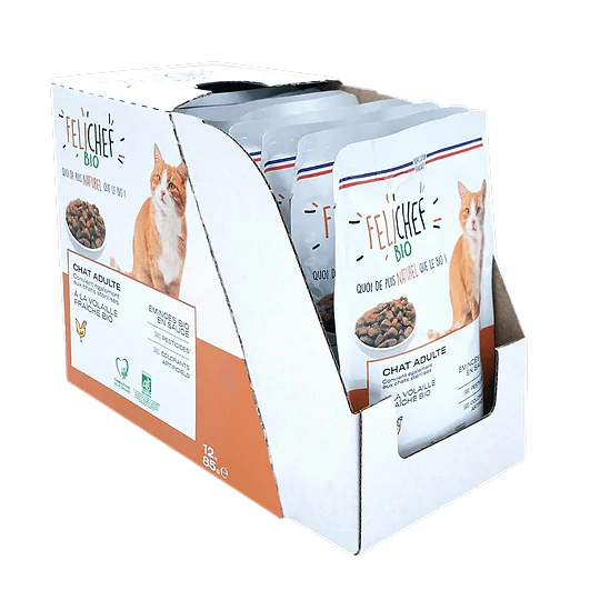 Sliced Poultry Cat Food Organic