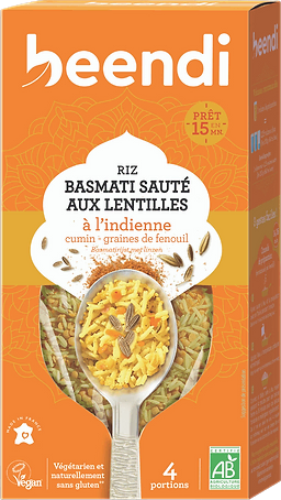 Basmati Rice With Lentils Organic