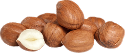 Hazelnuts in bulk