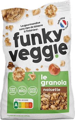 Granola Hazelnut & Chickpea Flakes Organic