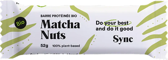 Matcha Nuts Veganistische Eiwitrepen