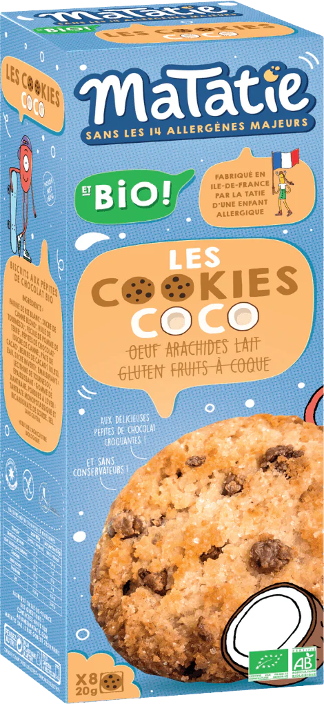 Kokosnoot cookies voor kinderen