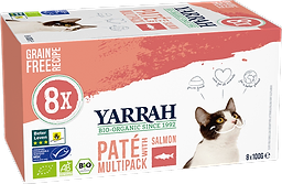 Pack Salmon Grainfree Wet Cat Food Organic