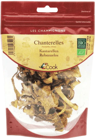 Small Chanterelle Mushrooms Organic