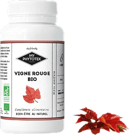 Red Vine 200 capsules Organic