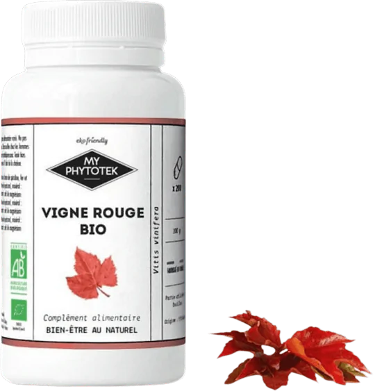 Red Vine 200 capsules Organic