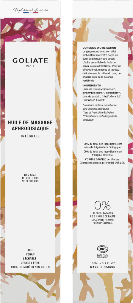 Aphrodisiac Body Massage Oil