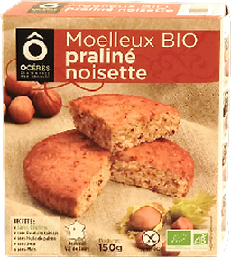 Moelleux Praliné Noisette Sans Gluten