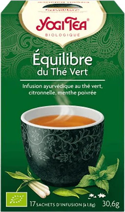 Infusion Equilibre Thé vert 17 sachets
